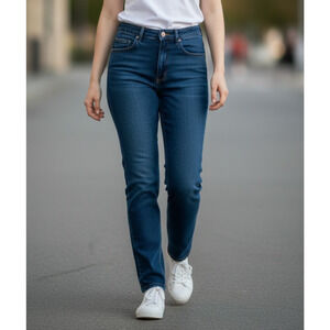 French Dressing Jeans Women's Size 10 Blue Denim Classic Western